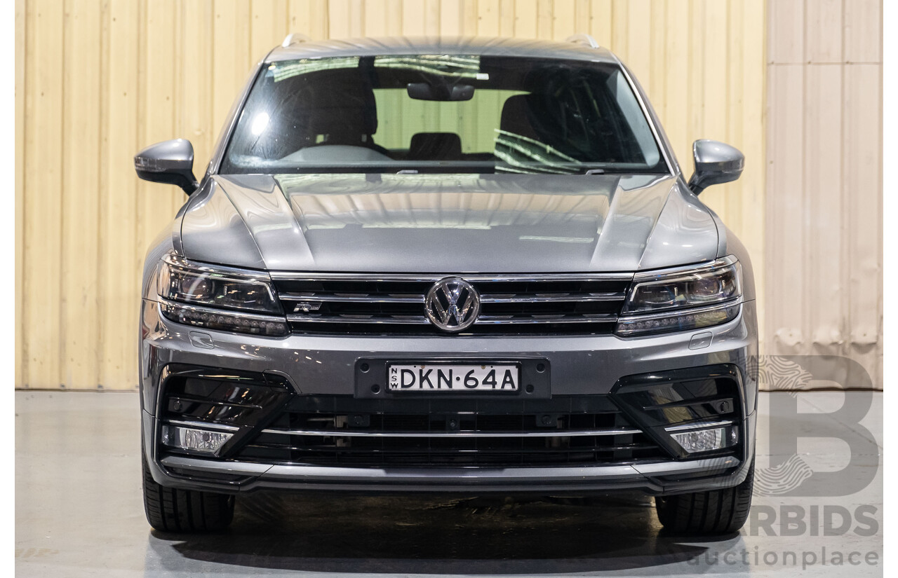 11/2016 Volkswagen Tiguan 140 TDI Highline R-Line Pack (4x4) 4Motion 4d Wagon Metallic Grey 2.0L Turbo Diesel