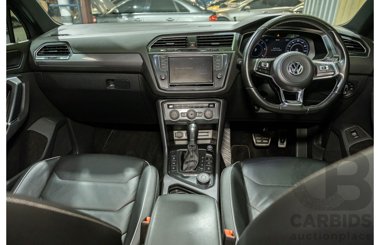 11/2016 Volkswagen Tiguan 140 TDI Highline R-Line Pack (4x4) 4Motion 4d Wagon Metallic Grey 2.0L Turbo Diesel