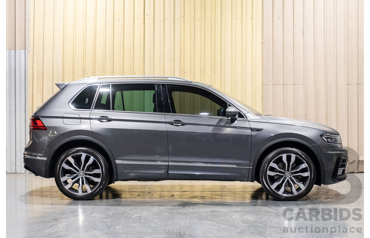 11/2016 Volkswagen Tiguan 140 TDI Highline R-Line Pack (4x4) 4Motion 4d Wagon Metallic Grey 2.0L Turbo Diesel