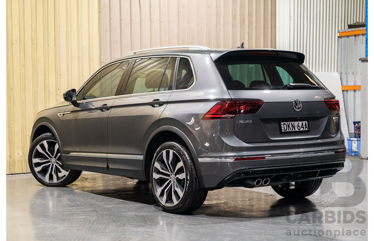 11/2016 Volkswagen Tiguan 140 TDI Highline R-Line Pack (4x4) 4Motion 4d Wagon Metallic Grey 2.0L Turbo Diesel