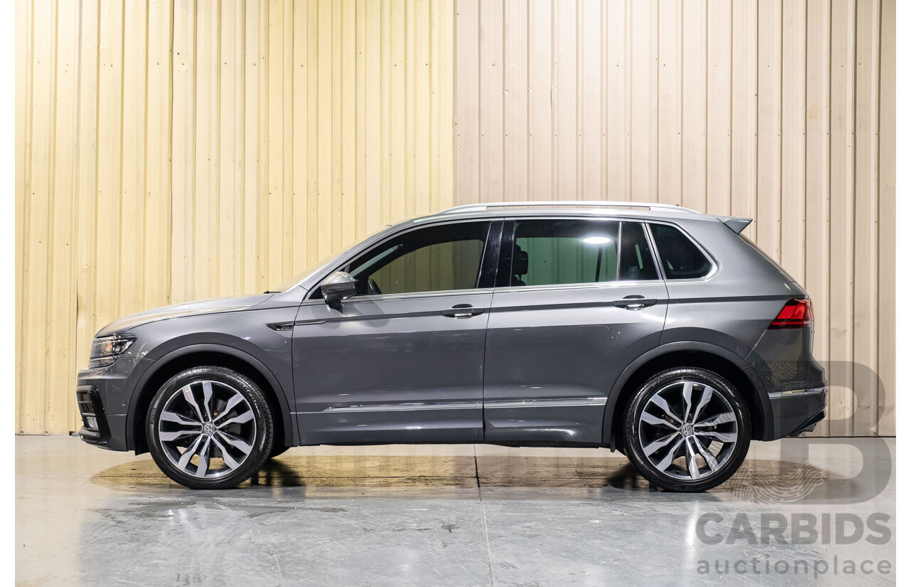 11/2016 Volkswagen Tiguan 140 TDI Highline R-Line Pack (4x4) 4Motion 4d Wagon Metallic Grey 2.0L Turbo Diesel
