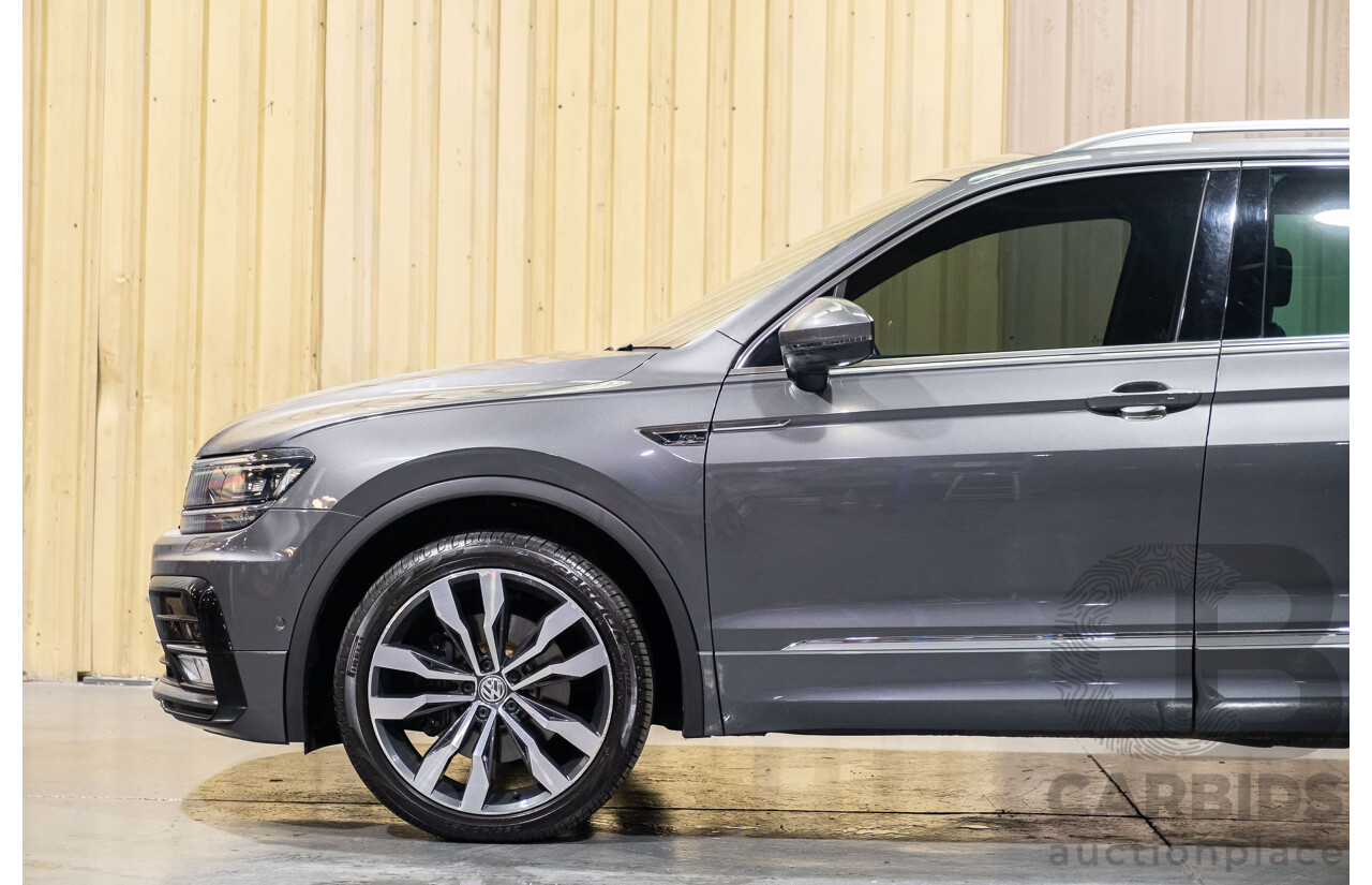 11/2016 Volkswagen Tiguan 140 TDI Highline R-Line Pack (4x4) 4Motion 4d Wagon Metallic Grey 2.0L Turbo Diesel