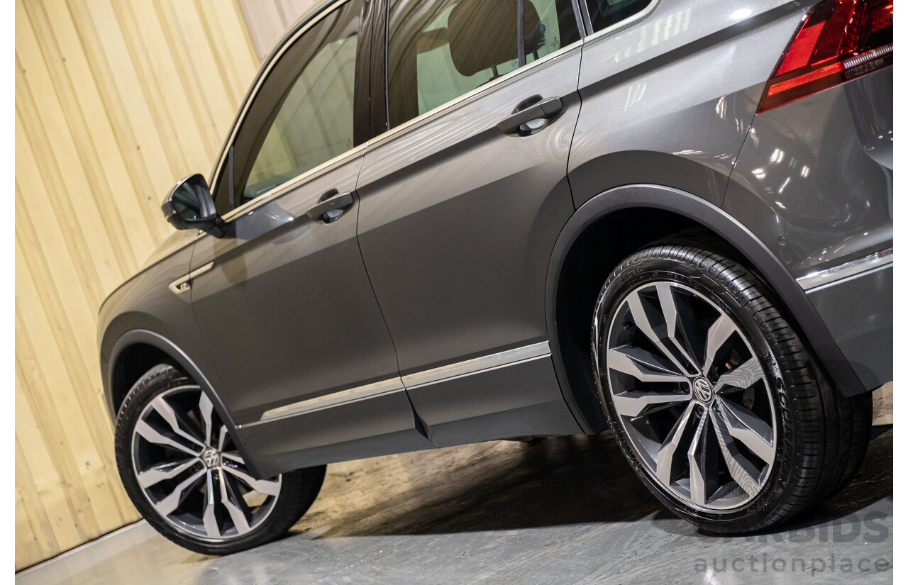 11/2016 Volkswagen Tiguan 140 TDI Highline R-Line Pack (4x4) 4Motion 4d Wagon Metallic Grey 2.0L Turbo Diesel