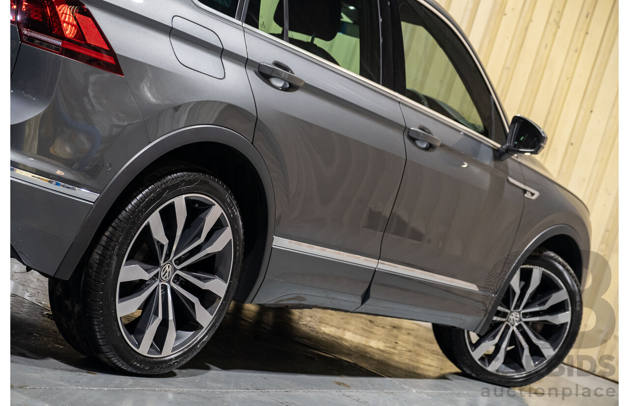 11/2016 Volkswagen Tiguan 140 TDI Highline R-Line Pack (4x4) 4Motion 4d Wagon Metallic Grey 2.0L Turbo Diesel