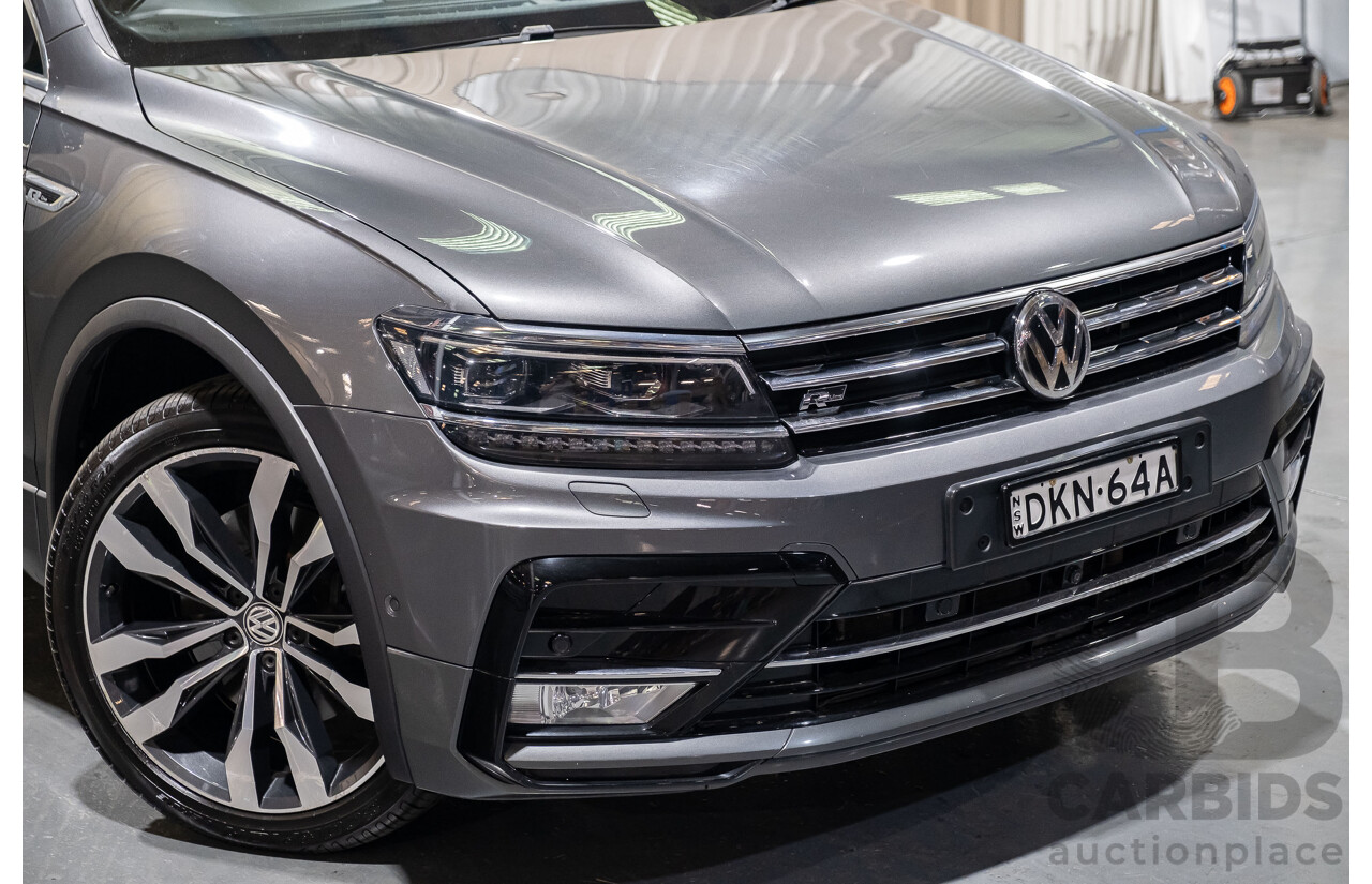 11/2016 Volkswagen Tiguan 140 TDI Highline R-Line Pack (4x4) 4Motion 4d Wagon Metallic Grey 2.0L Turbo Diesel