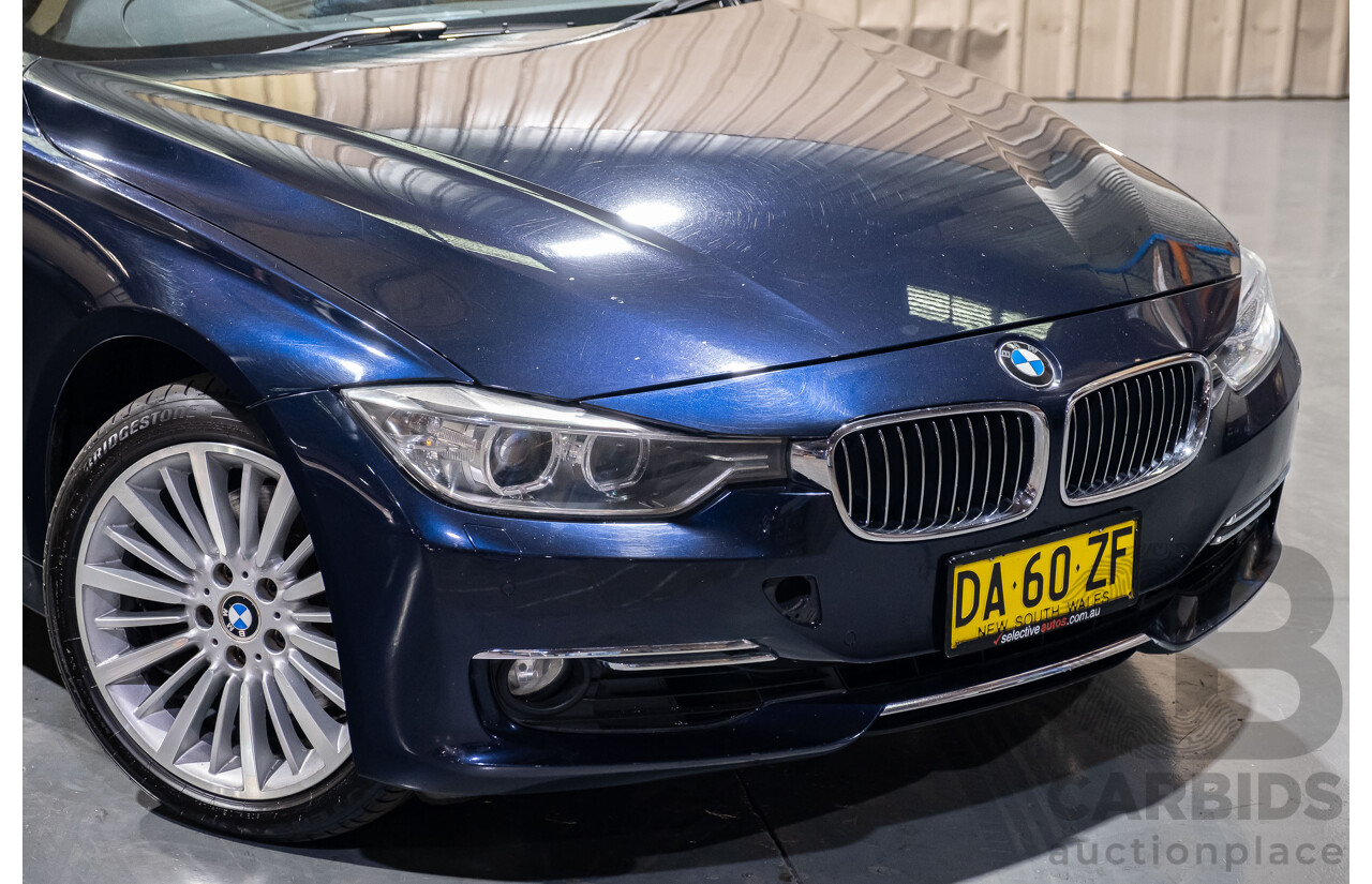 3/2012 BMW 328i Luxury LINE F30 4d Sedan Blue 2.0L Turbo