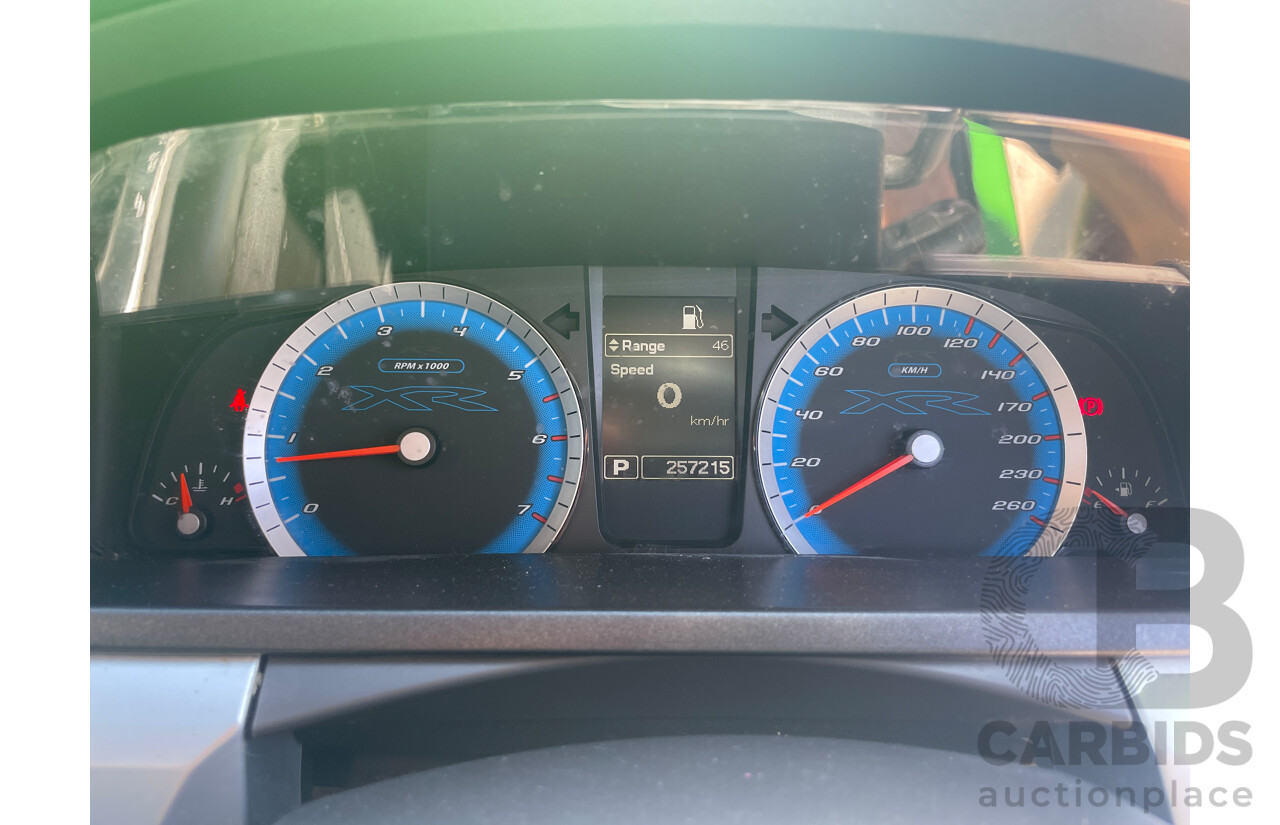 7/2008 Ford Falcon XR6 FG 4d Sedan Green 4.0L