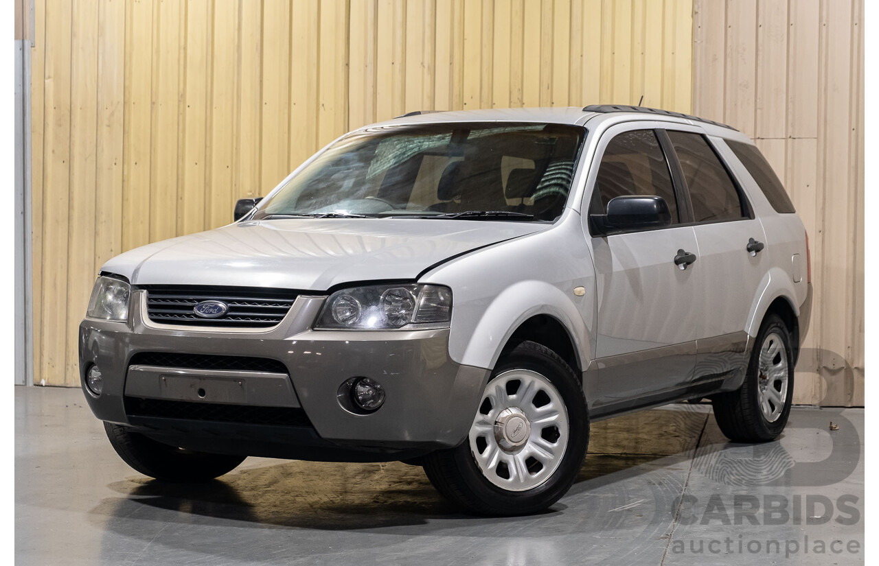 2/2005 Ford Territory TX (RWD) SX 4d Wagon Silver 4.0L - 7 Seater