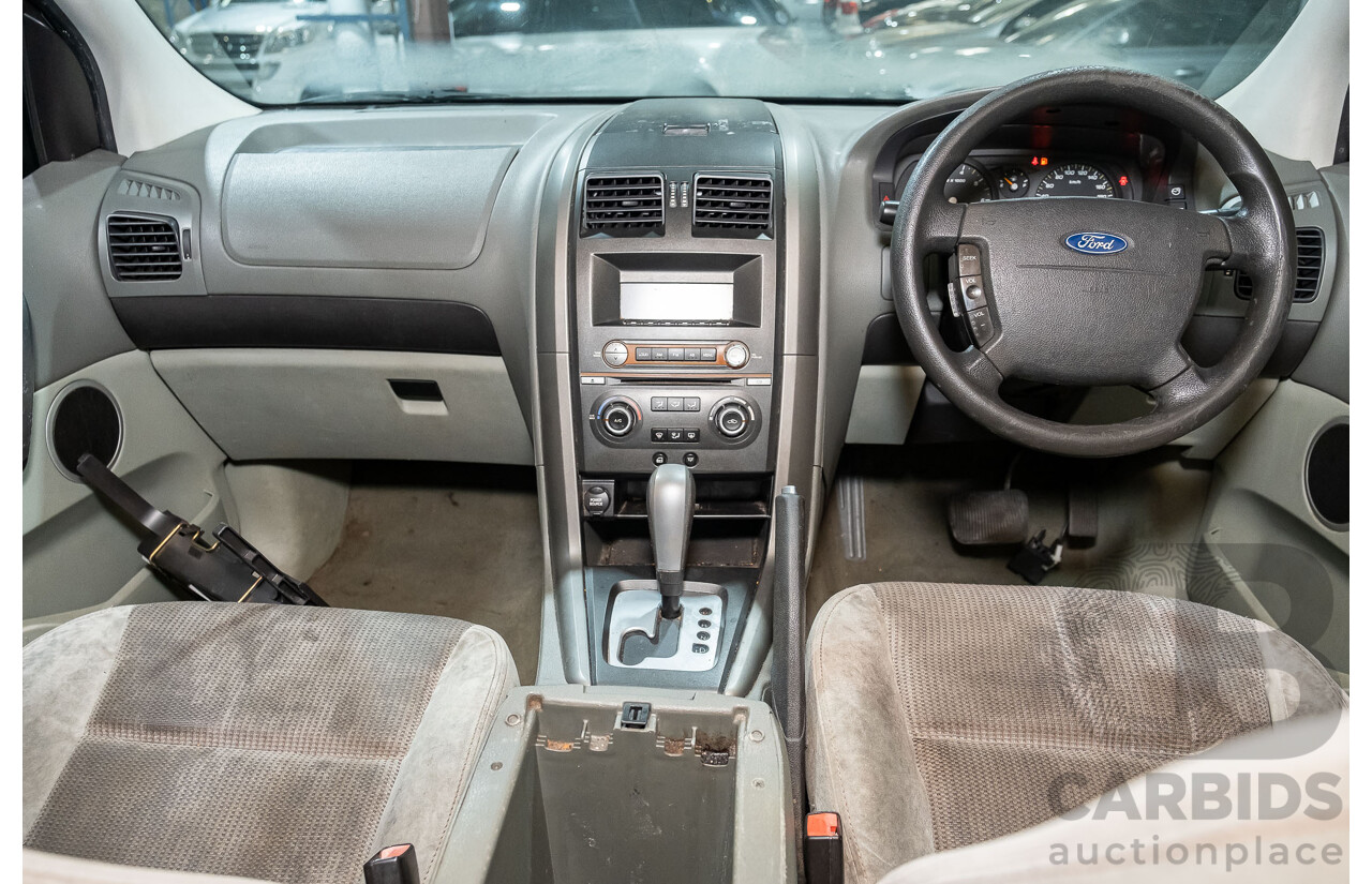 2/2005 Ford Territory TX (RWD) SX 4d Wagon Silver 4.0L - 7 Seater