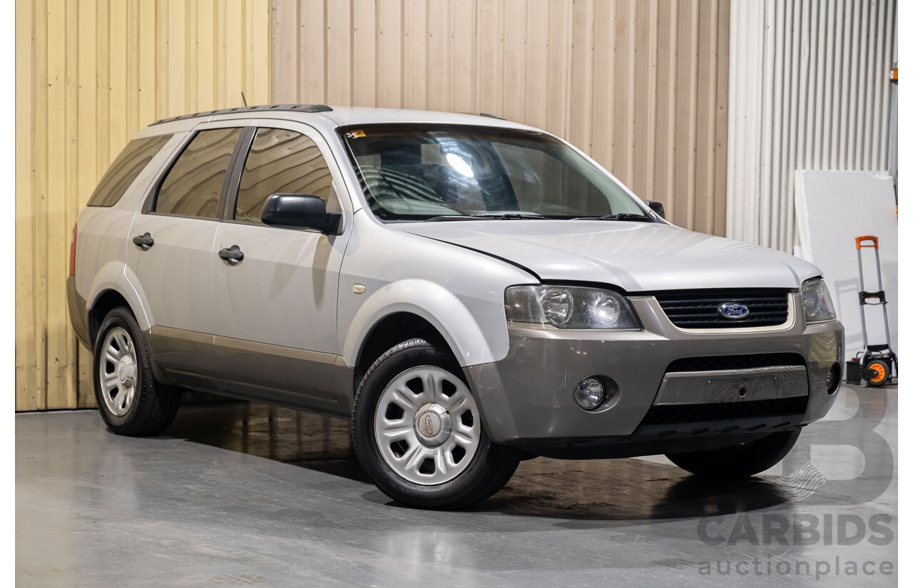2/2005 Ford Territory TX (RWD) SX 4d Wagon Silver 4.0L - 7 Seater