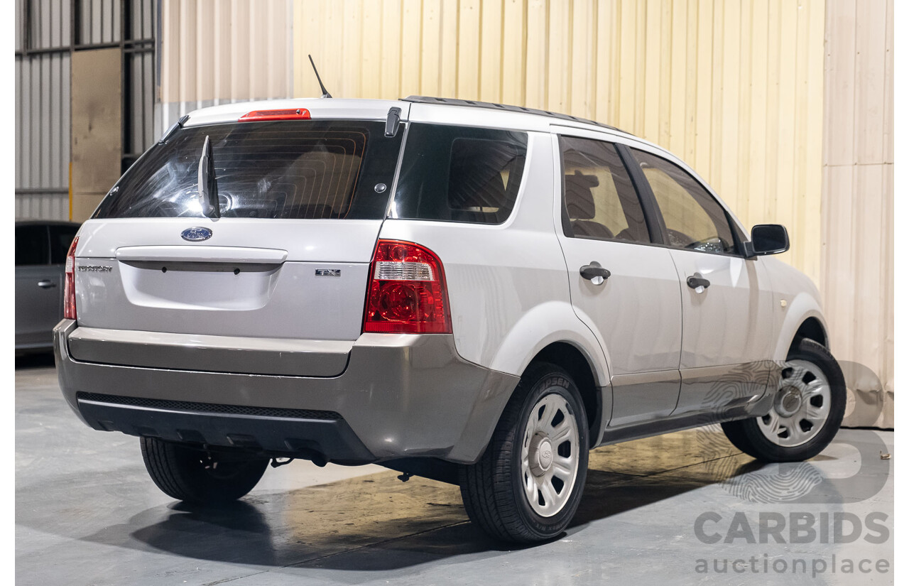 2/2005 Ford Territory TX (RWD) SX 4d Wagon Silver 4.0L - 7 Seater