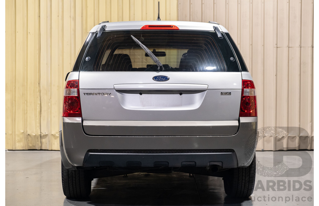 2/2005 Ford Territory TX (RWD) SX 4d Wagon Silver 4.0L - 7 Seater