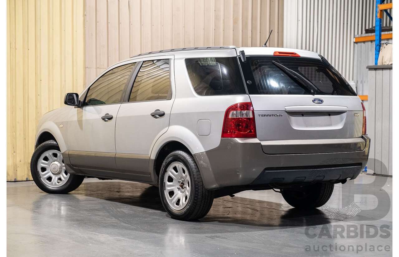 2/2005 Ford Territory TX (RWD) SX 4d Wagon Silver 4.0L - 7 Seater