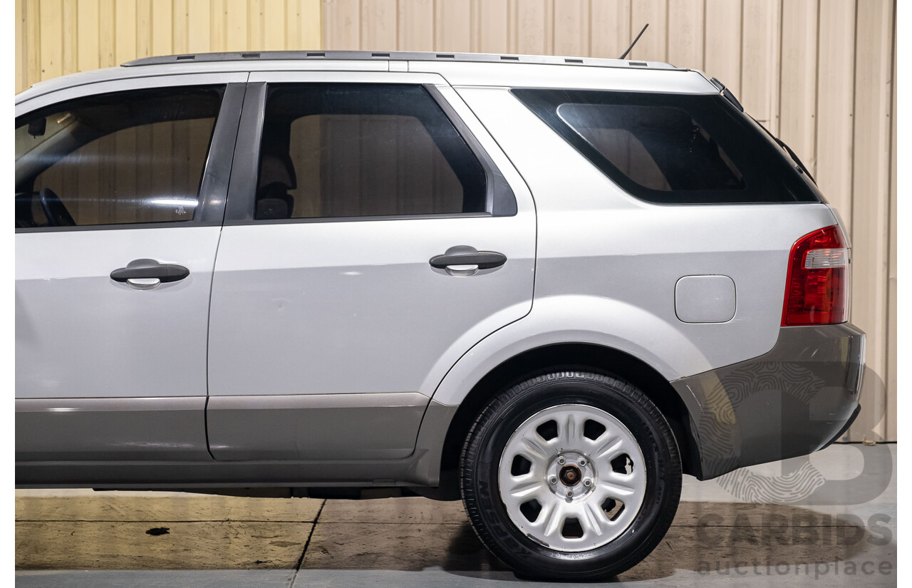 2/2005 Ford Territory TX (RWD) SX 4d Wagon Silver 4.0L - 7 Seater