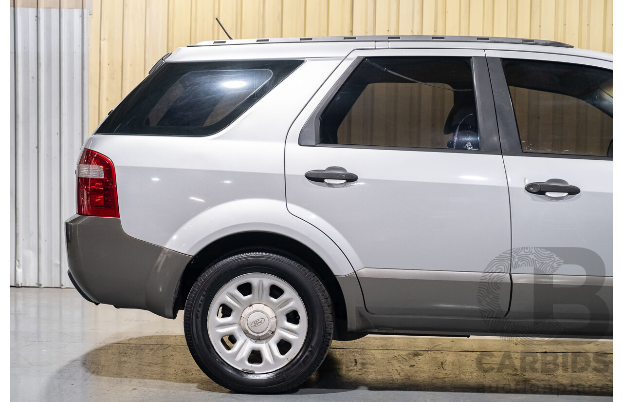2/2005 Ford Territory TX (RWD) SX 4d Wagon Silver 4.0L - 7 Seater