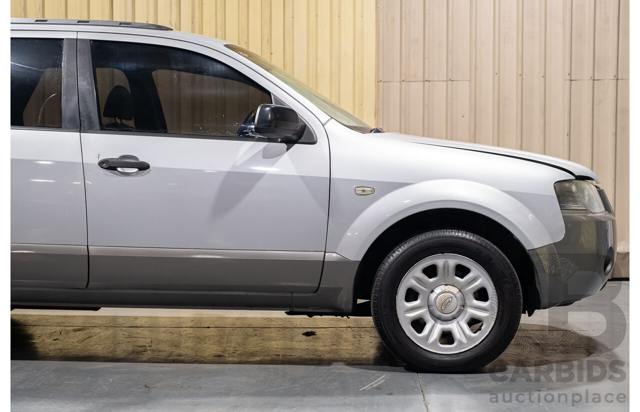 2/2005 Ford Territory TX (RWD) SX 4d Wagon Silver 4.0L - 7 Seater