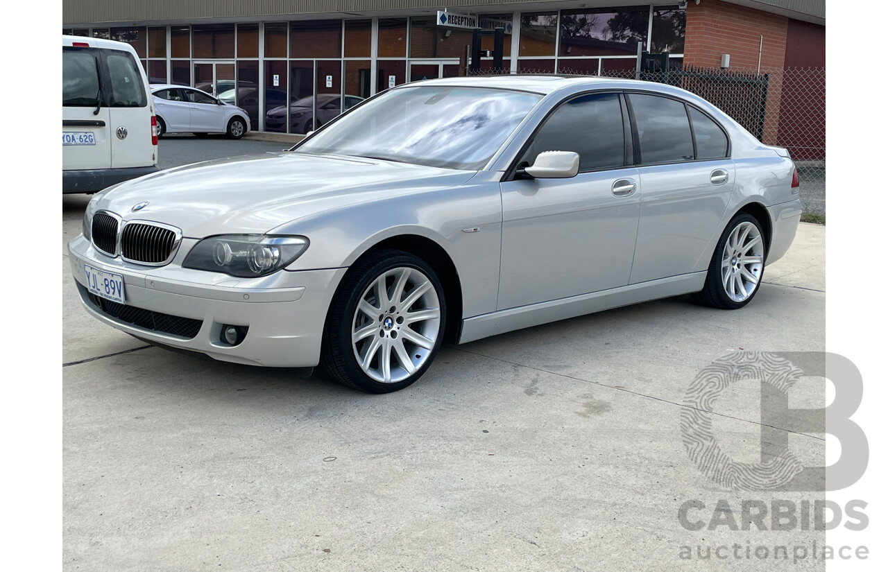 10/2006 BMW 740i E65 4d Sedan Silver 4.0L