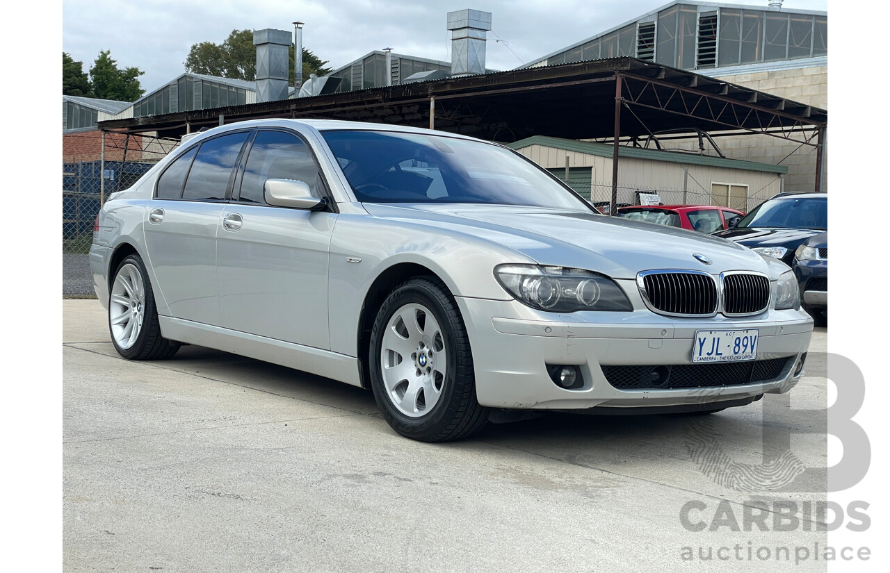 10/2006 BMW 740i E65 4d Sedan Silver 4.0L