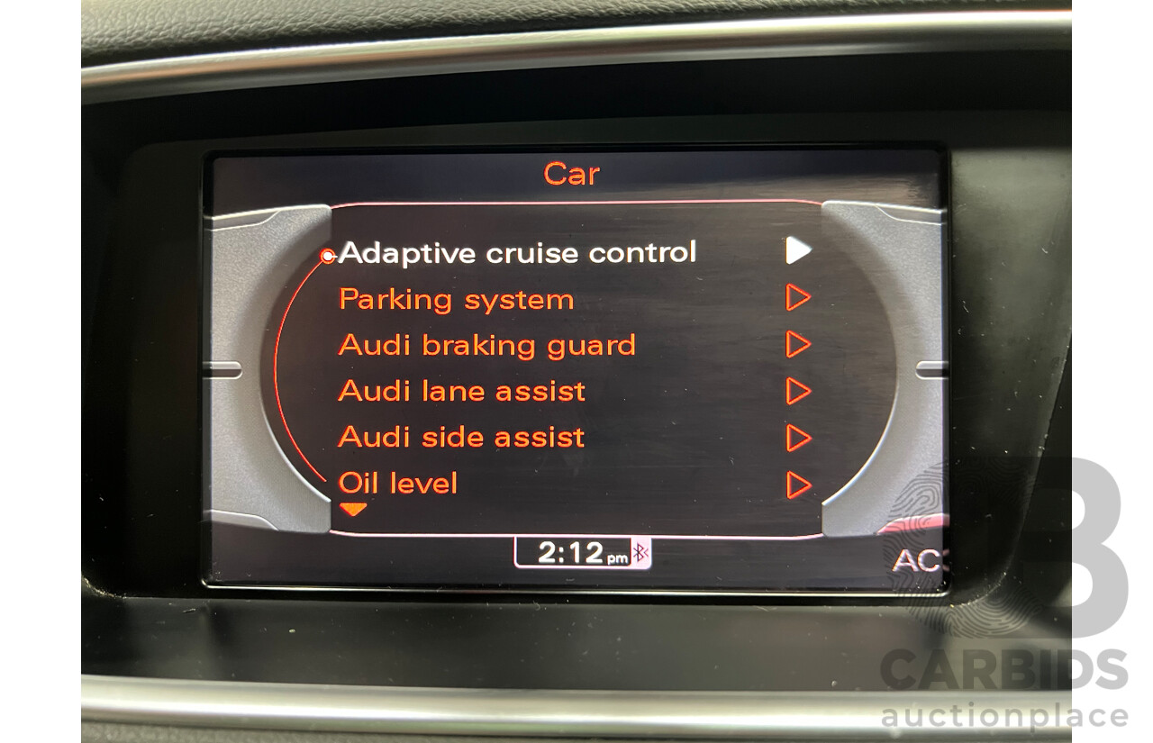 1/2011 Audi Q5 3.0 TDI Quattro 8R MY11 4d Wagon Black 3.0L Turbo Diesel