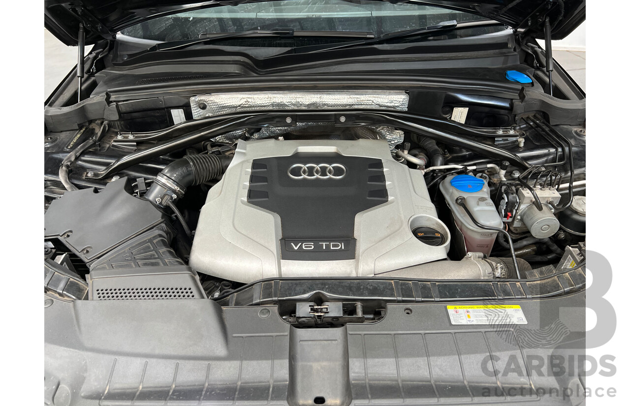 1/2011 Audi Q5 3.0 TDI Quattro 8R MY11 4d Wagon Black 3.0L Turbo Diesel