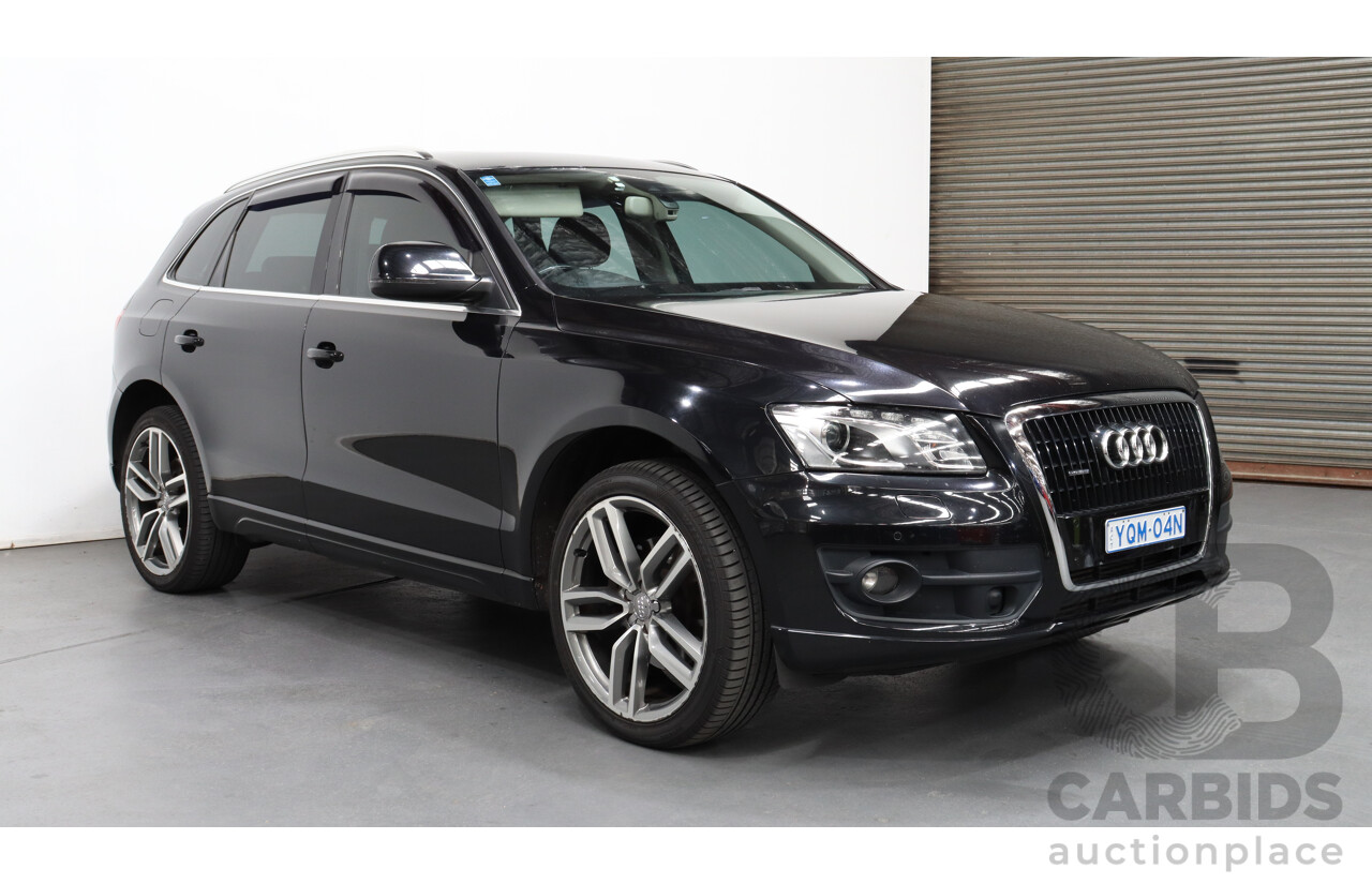 1/2011 Audi Q5 3.0 TDI Quattro 8R MY11 4d Wagon Black 3.0L Turbo Diesel
