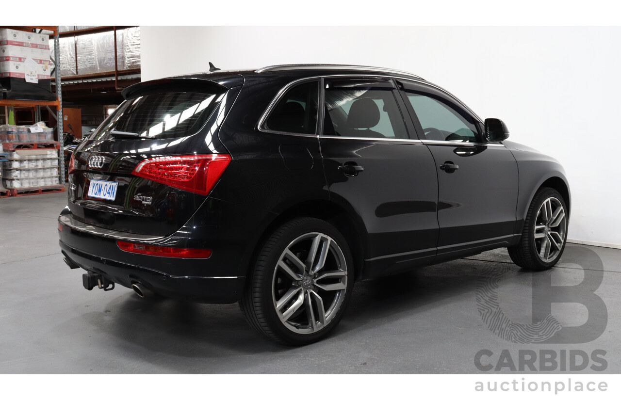 1/2011 Audi Q5 3.0 TDI Quattro 8R MY11 4d Wagon Black 3.0L Turbo Diesel