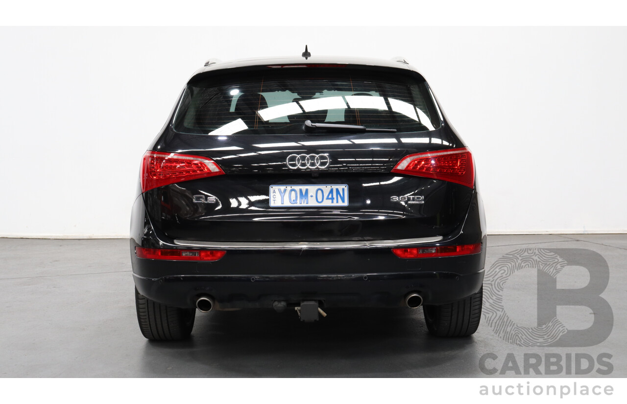 1/2011 Audi Q5 3.0 TDI Quattro 8R MY11 4d Wagon Black 3.0L Turbo Diesel
