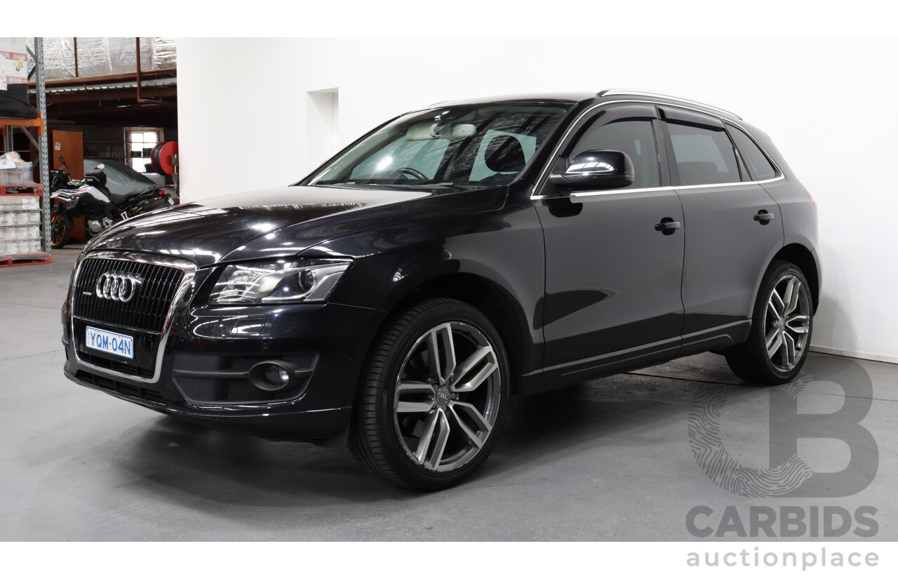 1/2011 Audi Q5 3.0 TDI Quattro 8R MY11 4d Wagon Black 3.0L Turbo Diesel