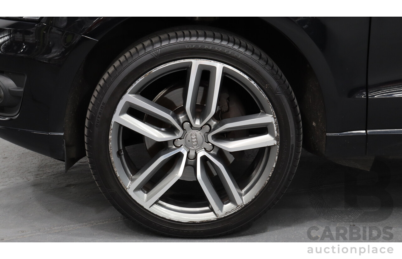 1/2011 Audi Q5 3.0 TDI Quattro 8R MY11 4d Wagon Black 3.0L Turbo Diesel