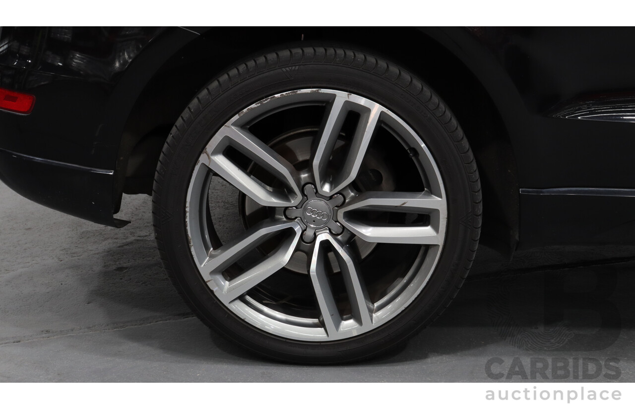 1/2011 Audi Q5 3.0 TDI Quattro 8R MY11 4d Wagon Black 3.0L Turbo Diesel