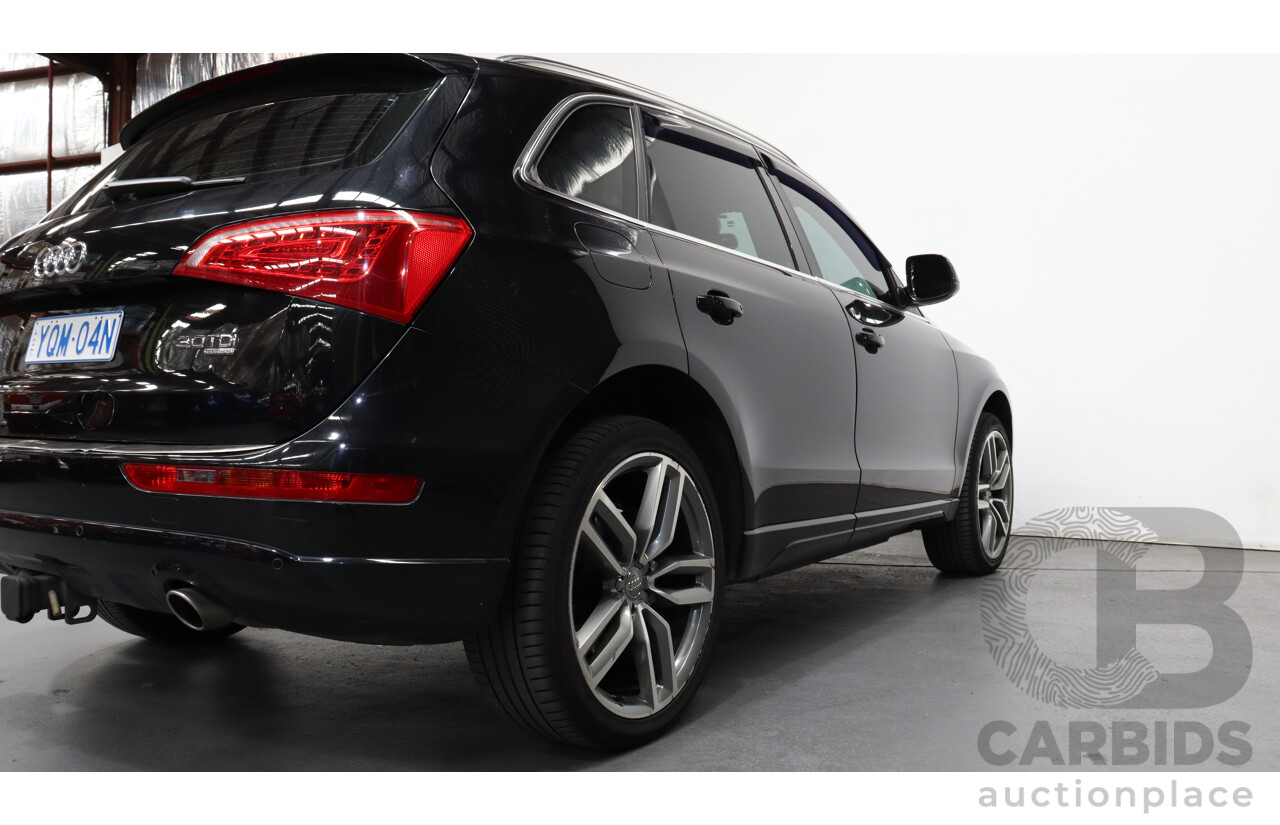 1/2011 Audi Q5 3.0 TDI Quattro 8R MY11 4d Wagon Black 3.0L Turbo Diesel
