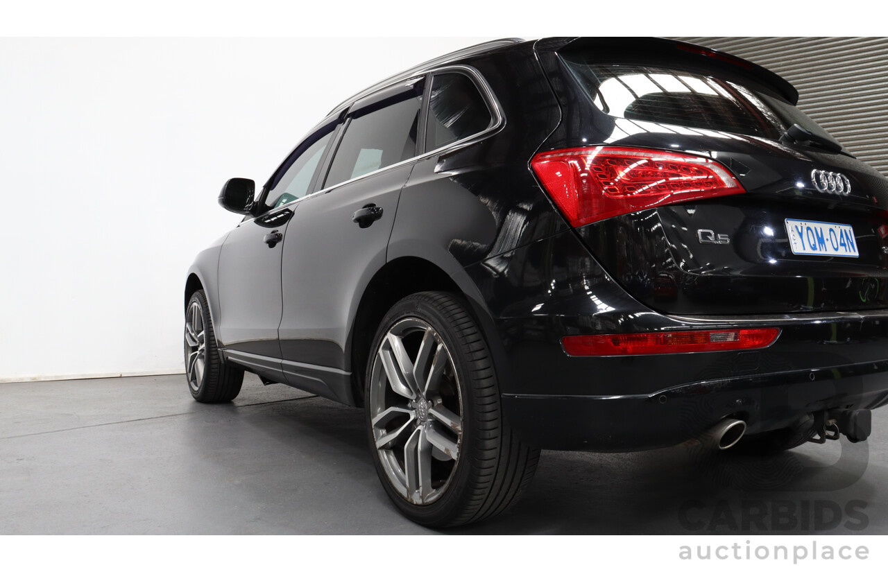1/2011 Audi Q5 3.0 TDI Quattro 8R MY11 4d Wagon Black 3.0L Turbo Diesel