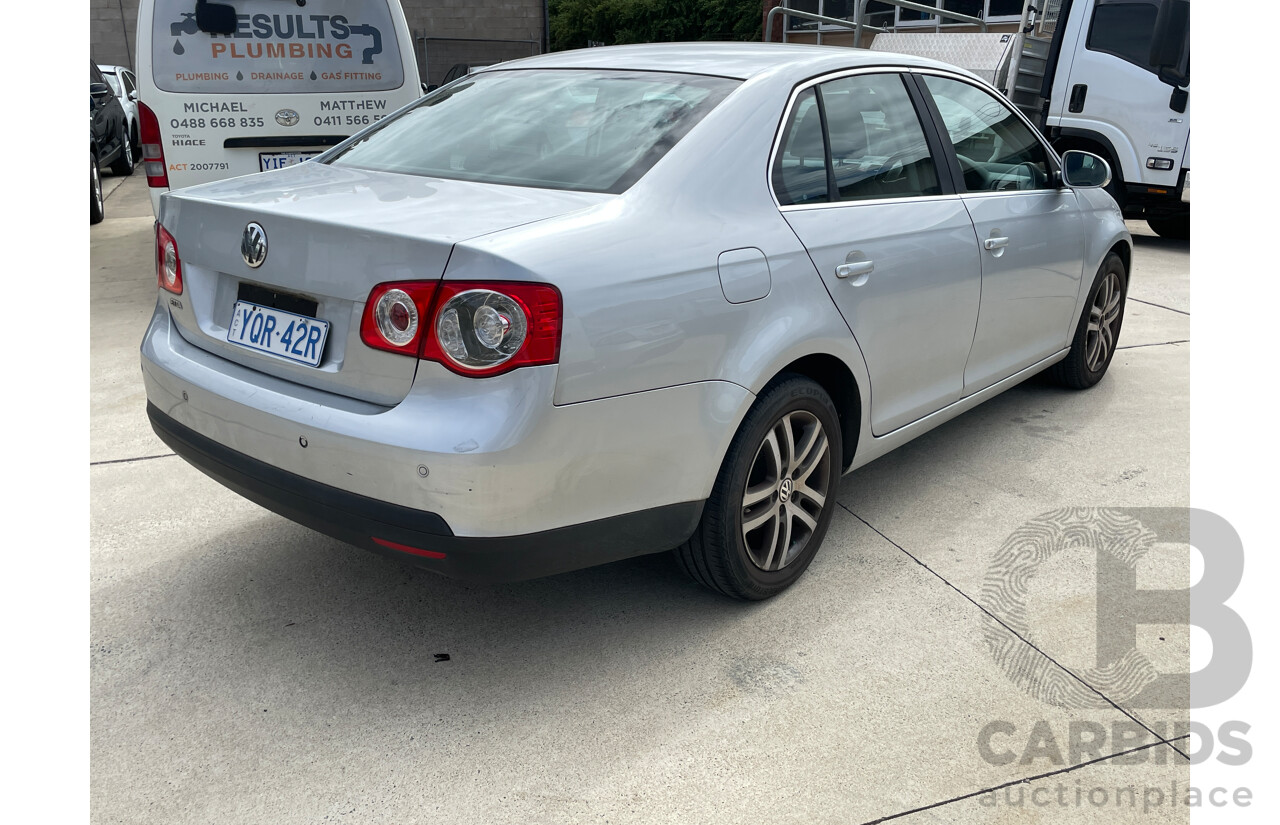 1/2007 Volkswagen Jetta 2.0 FSI 1KM 4d Sedan Silver 2.0L