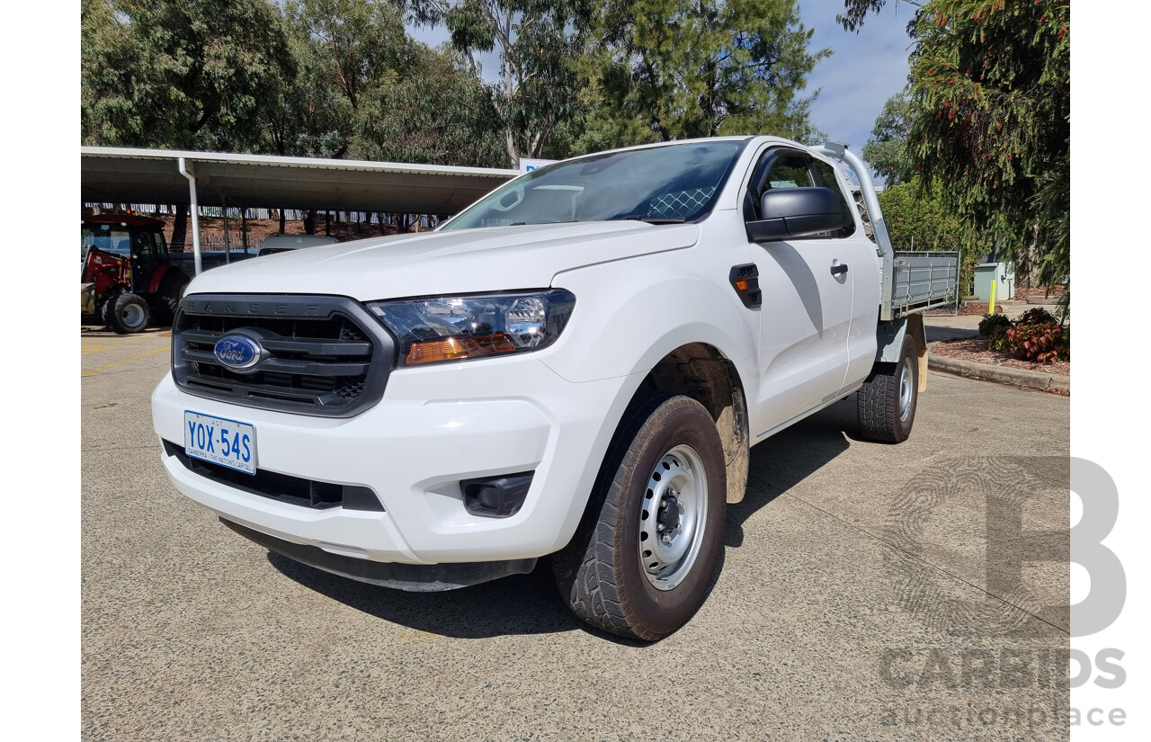 11/2020 Ford Ranger XL 2.2 Hi-Rider (4x2) PX Super C/Chas White 2.2L