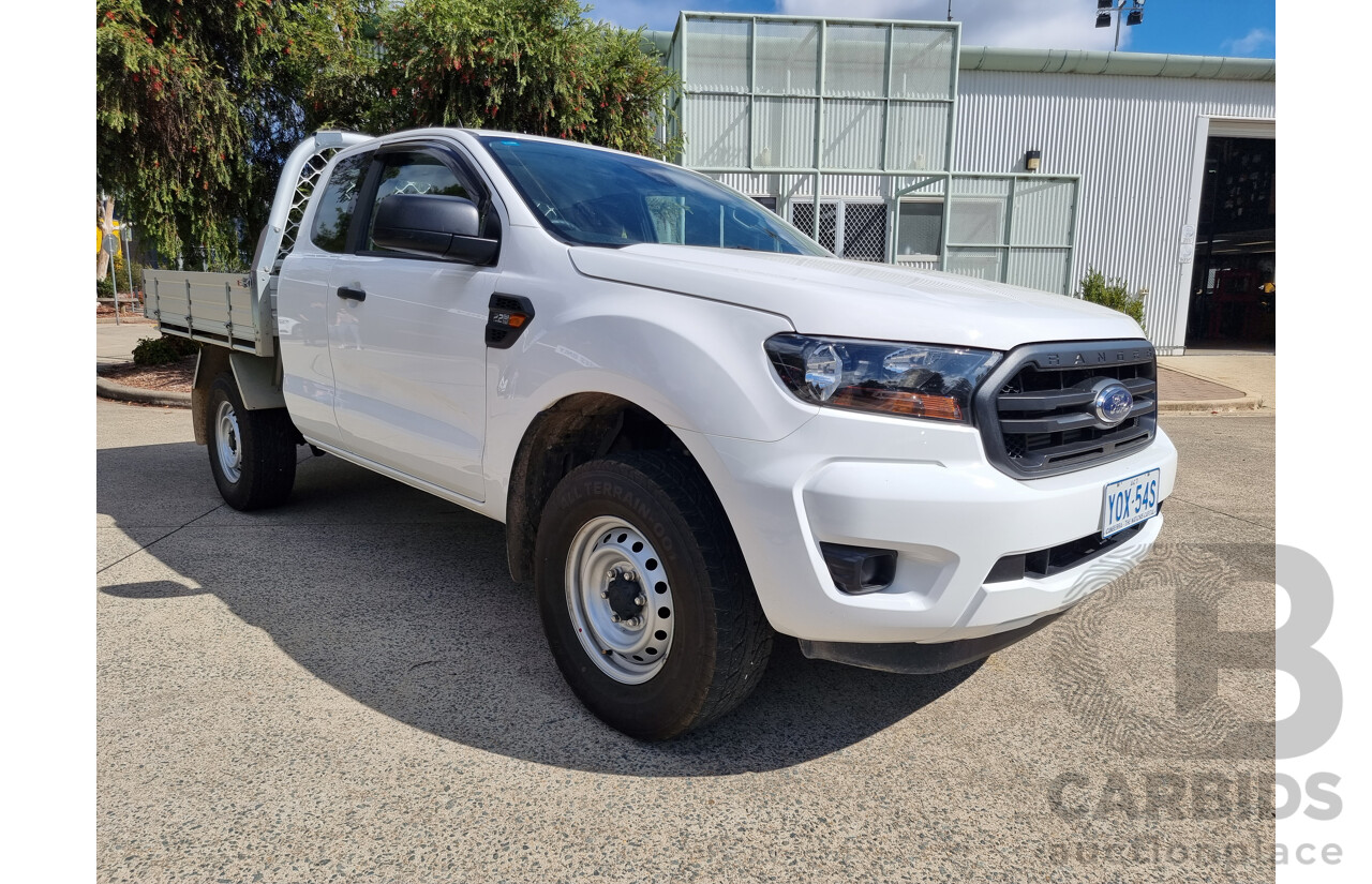 11/2020 Ford Ranger XL 2.2 Hi-Rider (4x2) PX Super C/Chas White 2.2L