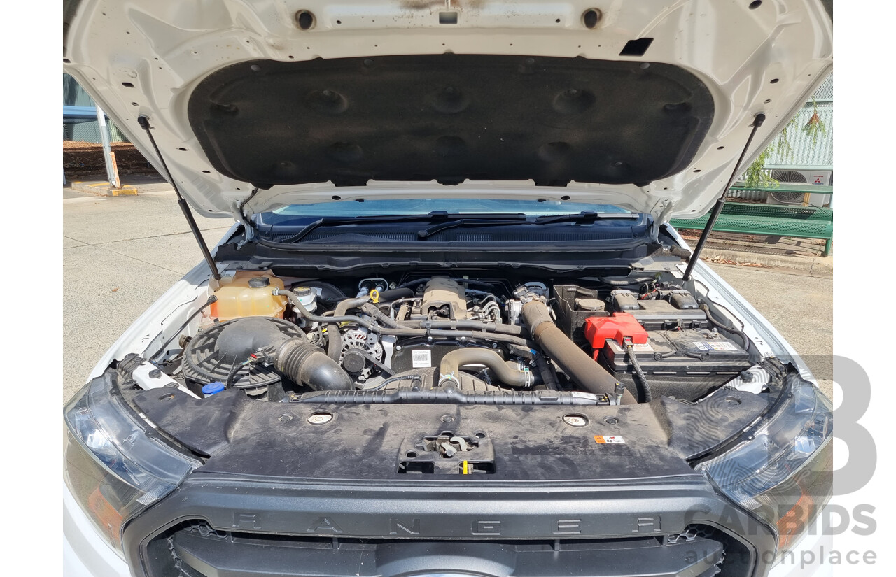 11/2020 Ford Ranger XL 2.2 Hi-Rider (4x2) PX Super C/Chas White 2.2L