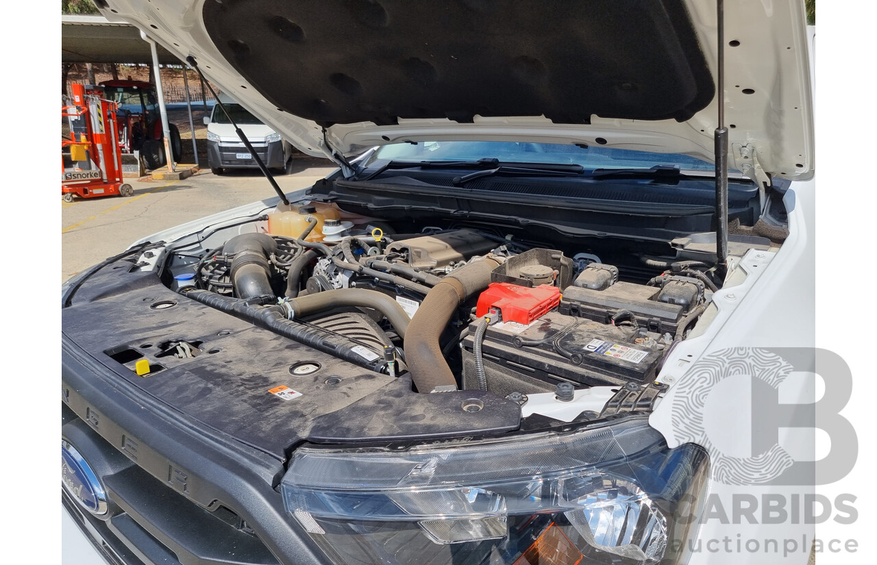 11/2020 Ford Ranger XL 2.2 Hi-Rider (4x2) PX Super C/Chas White 2.2L