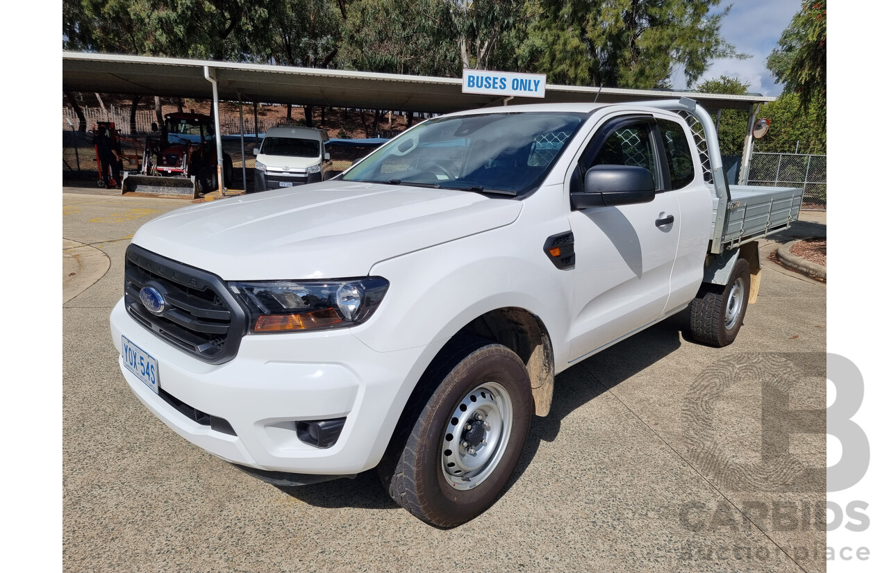 11/2020 Ford Ranger XL 2.2 Hi-Rider (4x2) PX Super C/Chas White 2.2L