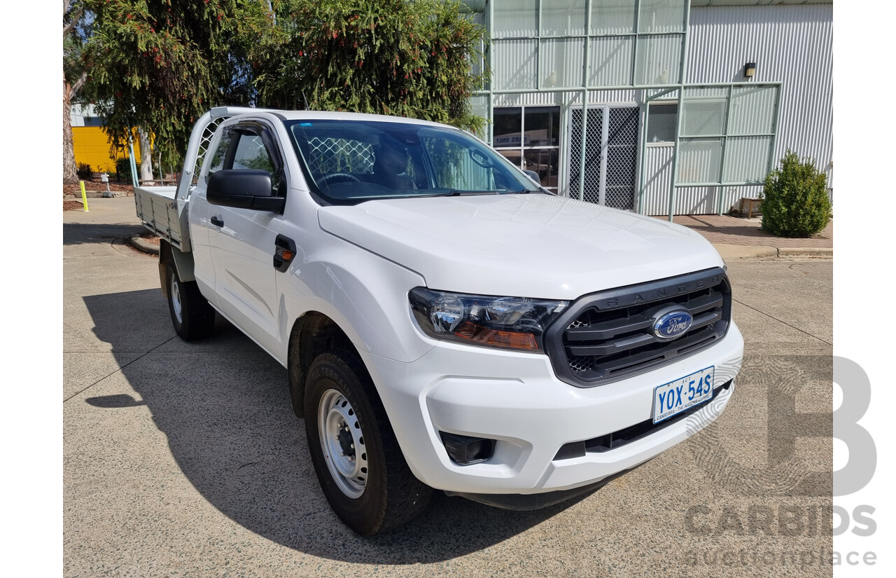 11/2020 Ford Ranger XL 2.2 Hi-Rider (4x2) PX Super C/Chas White 2.2L