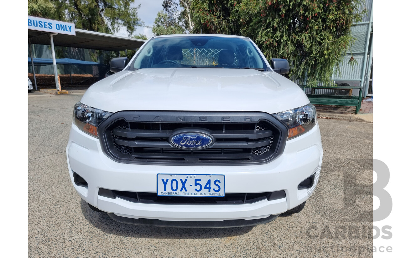 11/2020 Ford Ranger XL 2.2 Hi-Rider (4x2) PX Super C/Chas White 2.2L