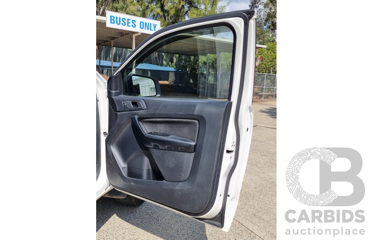 11/2020 Ford Ranger XL 2.2 Hi-Rider (4x2) PX Super C/Chas White 2.2L