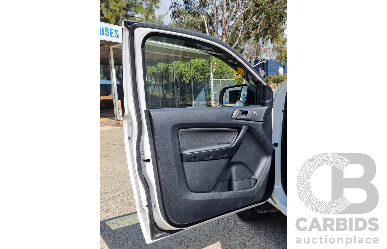 11/2020 Ford Ranger XL 2.2 Hi-Rider (4x2) PX Super C/Chas White 2.2L