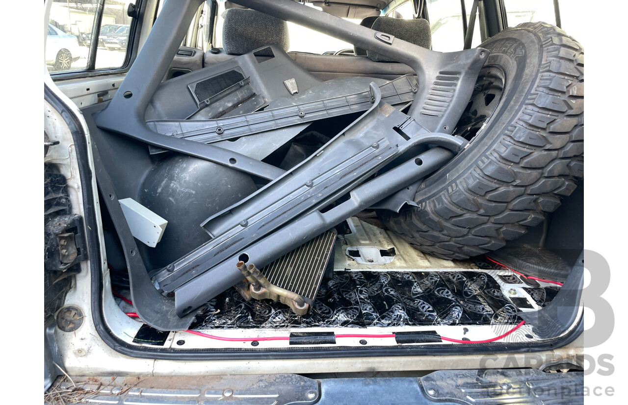 11/1994 Mitsubishi Pajero GLS LWB (4x4) NJ 4d Wagon White 2.8L