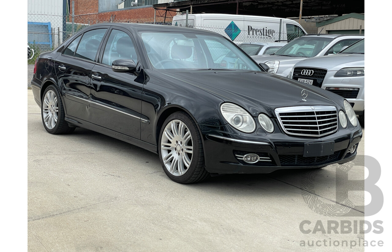 1/2007 Mercedes-Benz E280 Avantgarde 211  4d Sedan Black 3.0L