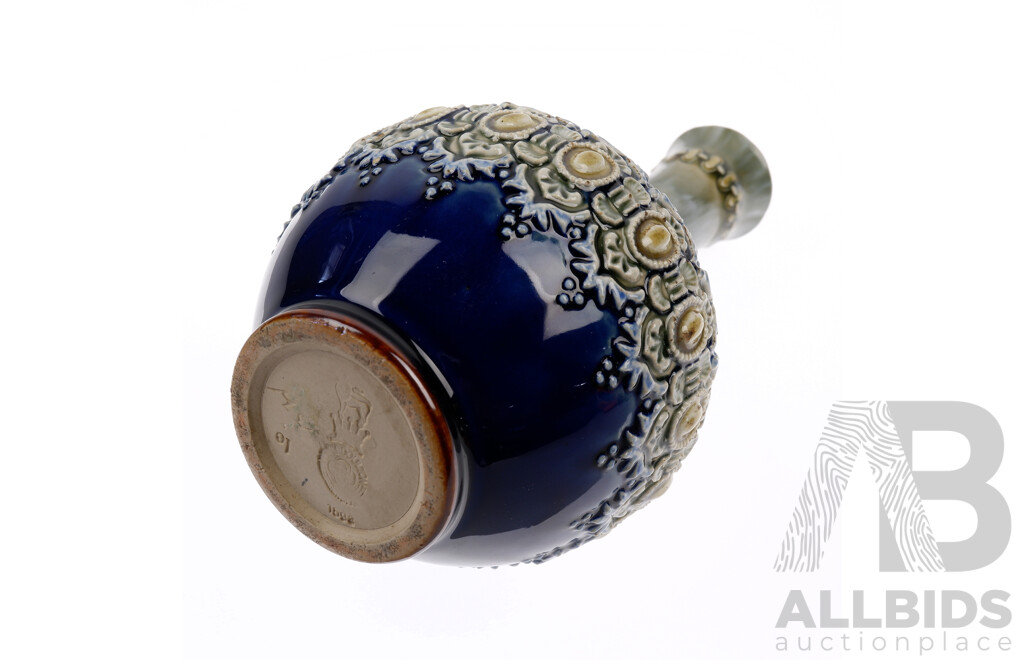 Antique Royal Doulton Stoneware Vase