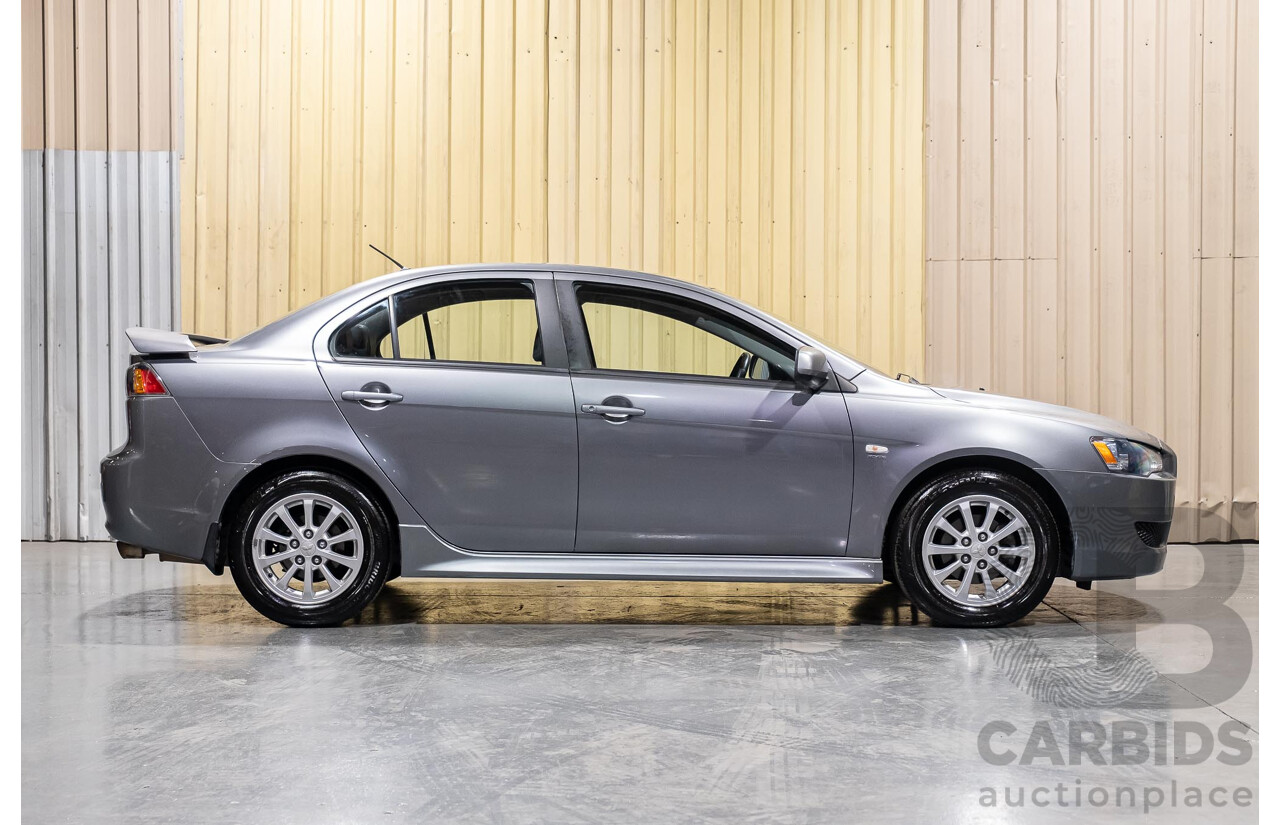 2/2012 Mitsubishi Lancer Platinum Edition CJ MY12 4d Sedan Grey 2.0L