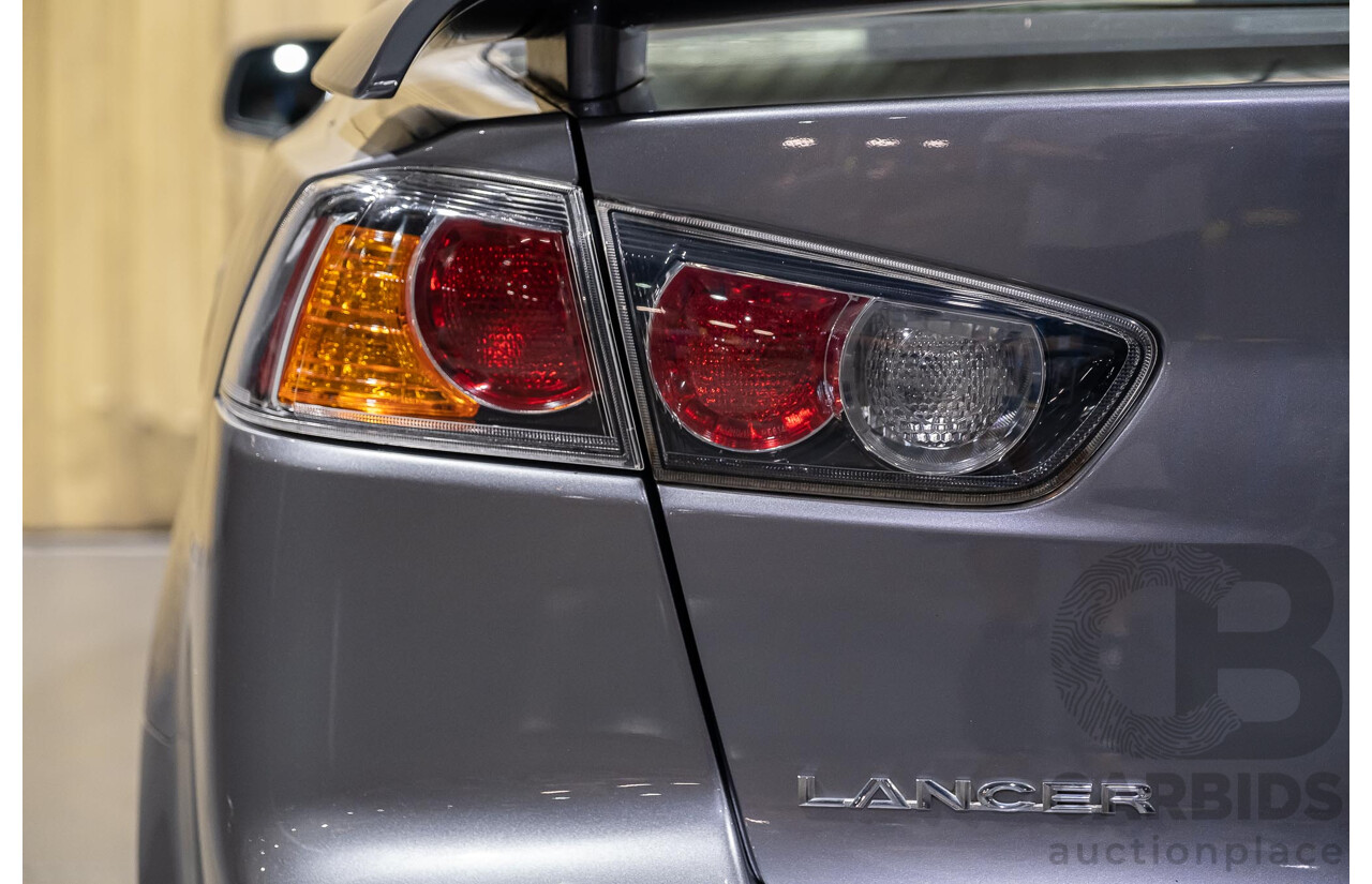 2/2012 Mitsubishi Lancer Platinum Edition CJ MY12 4d Sedan Grey 2.0L