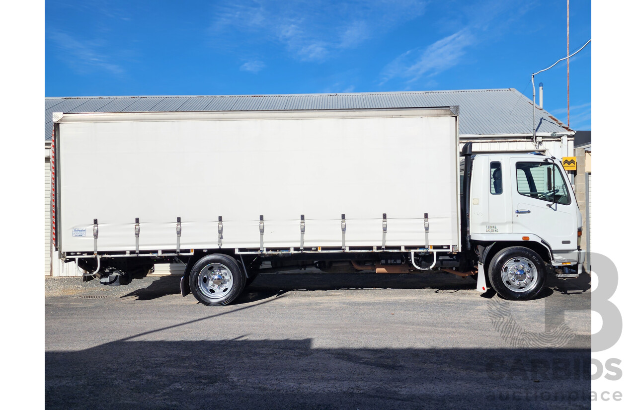 02/1999 Mitsubishi Fighter FK600 4x2 Curtainside Pantech 6 Cylinder Diesel