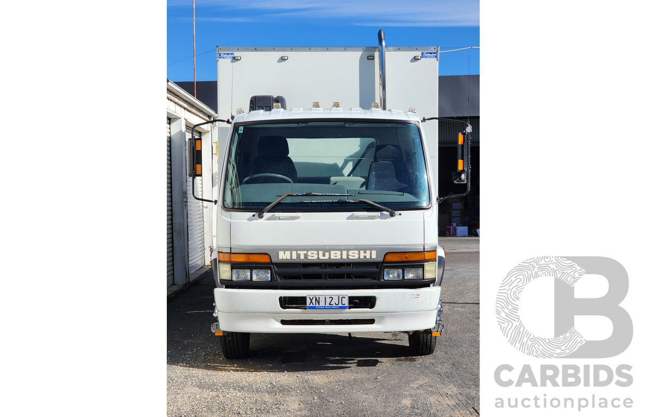 02/1999 Mitsubishi Fighter FK600 4x2 Curtainside Pantech 6 Cylinder Diesel