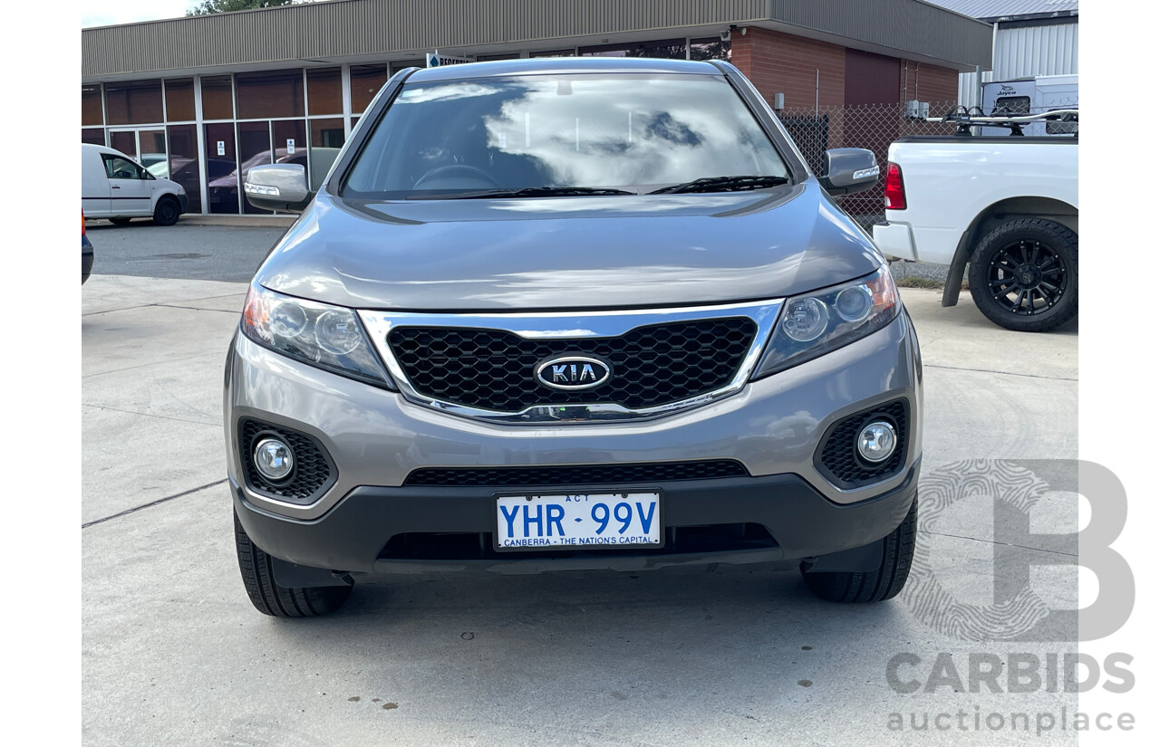 9/2011 Kia Sorento Si (4x2) XM MY12 4d Wagon Silver 3.5L